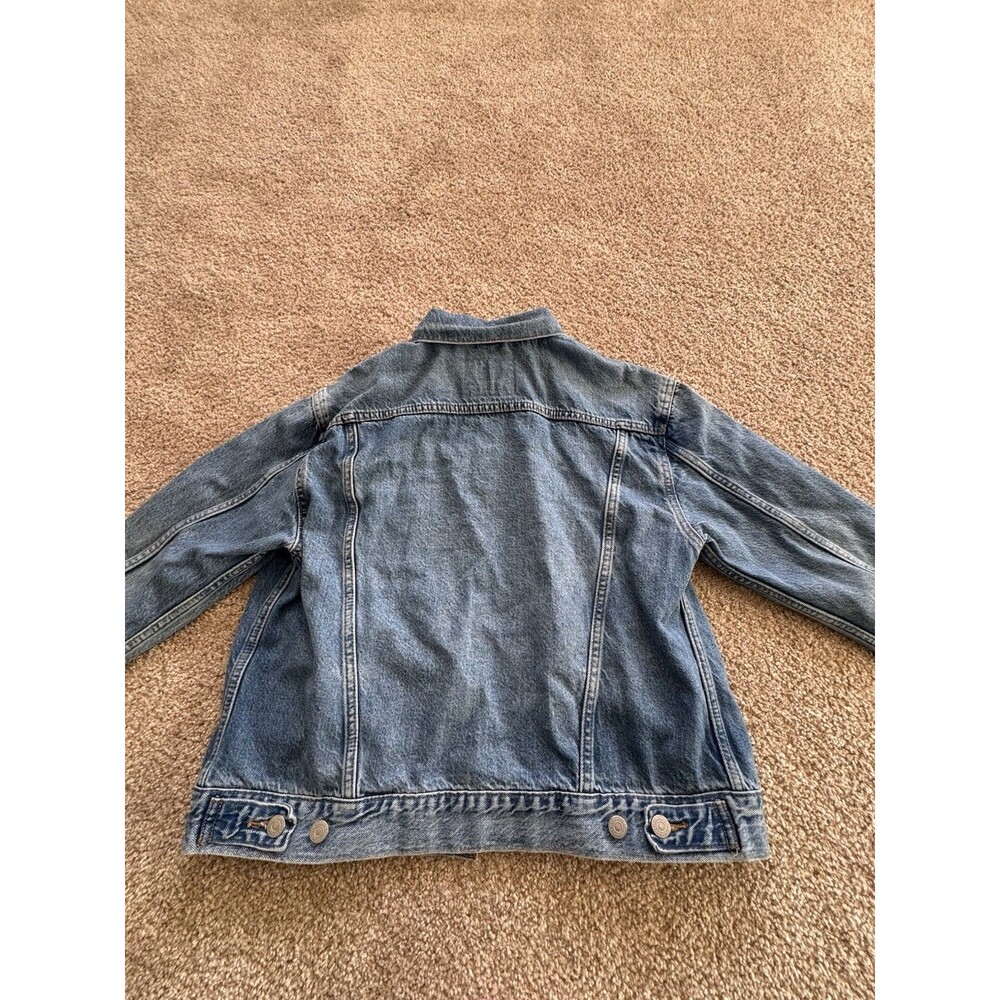 Levi’s Type III Trucker Jacket Blue Denim Size L Used No Flaws Smoke-Free - Picture 4 of 4